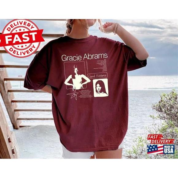Gracie Abrams  Aesthetic Trendy Unique Good Riddance Tee Active - Picture 1 of 4